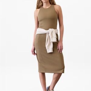Athleta Tan Pencil Skirt